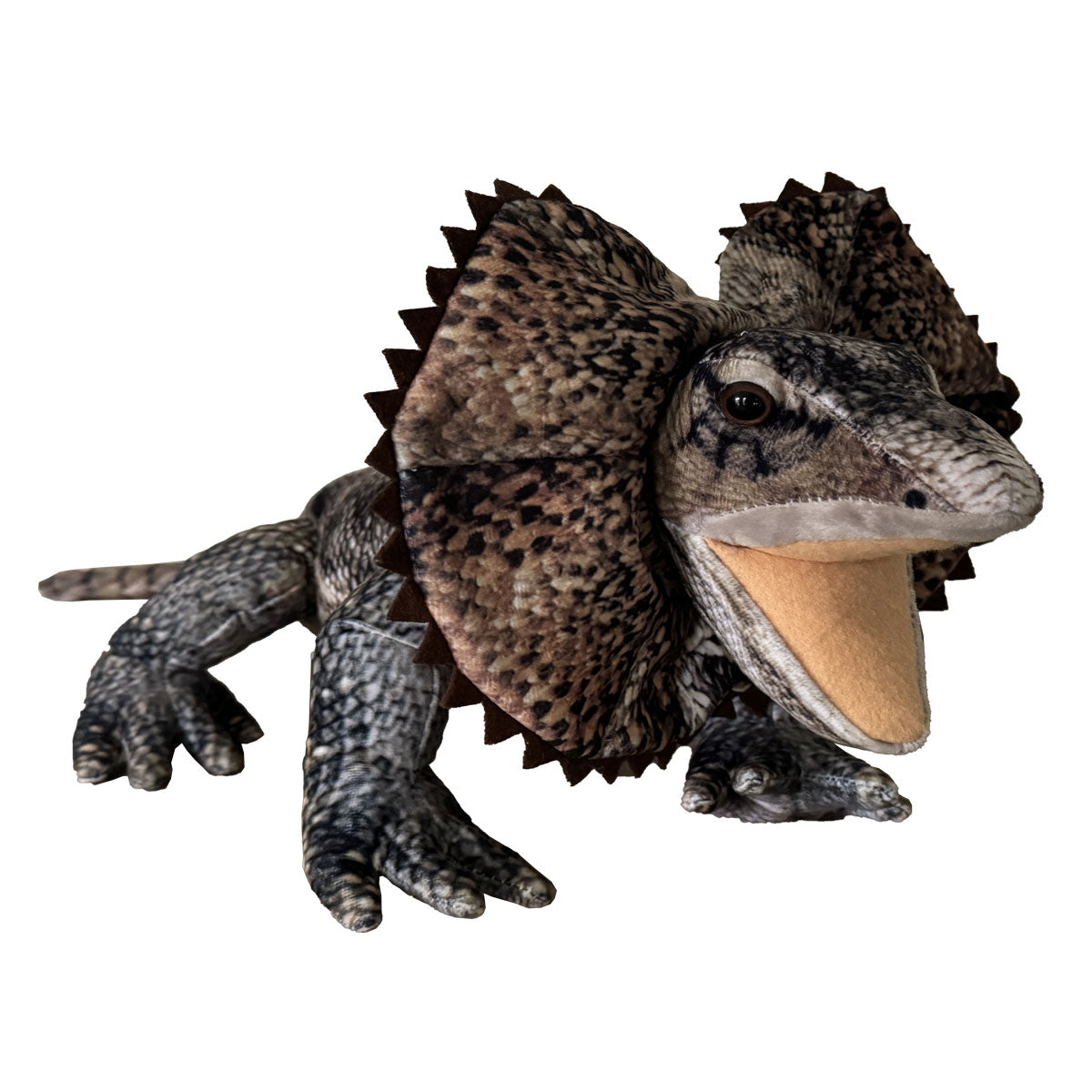 Frillneck Plushie – Pop-up Chameleon