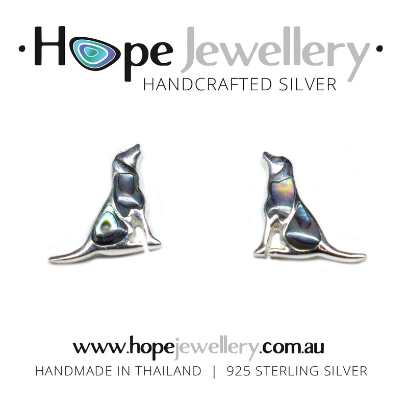 Load image into Gallery viewer, Dog Stud Earrings