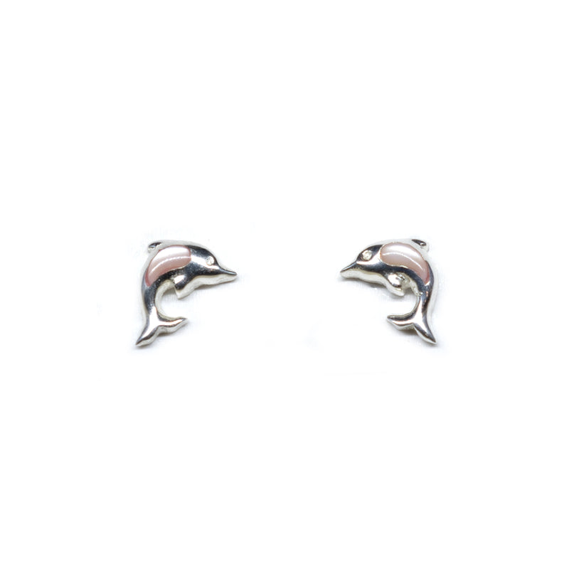 Load image into Gallery viewer, Dolphin Stud Earrings