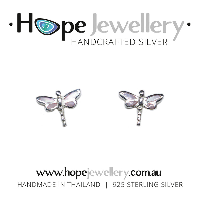 Load image into Gallery viewer, Dragonfly Stud Earrings