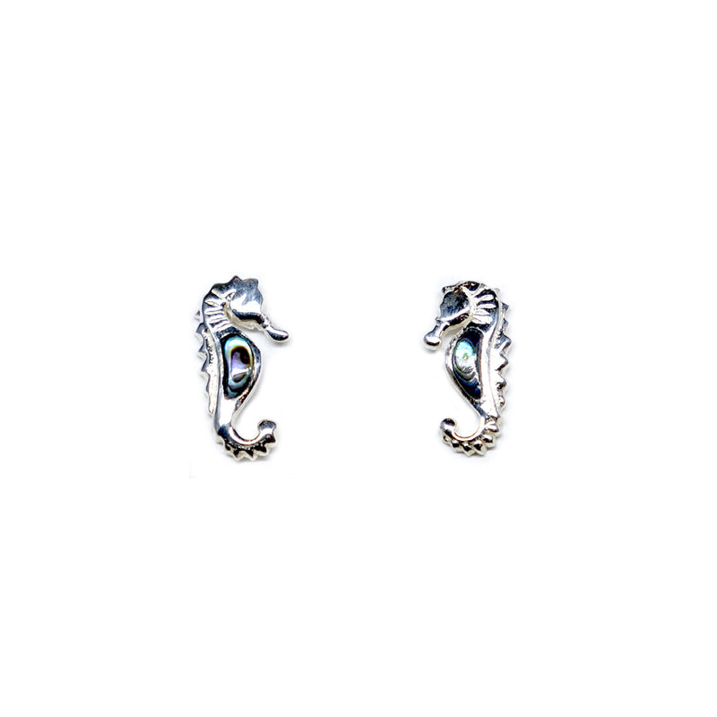 Load image into Gallery viewer, Sea Horse Stud Earrings