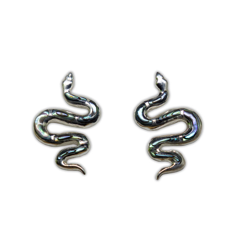 Load image into Gallery viewer, Snake Stud Earings