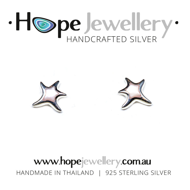 Load image into Gallery viewer, Starfish Stud Earrings