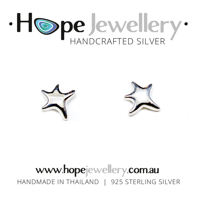 Load image into Gallery viewer, Starfish Stud Earrings