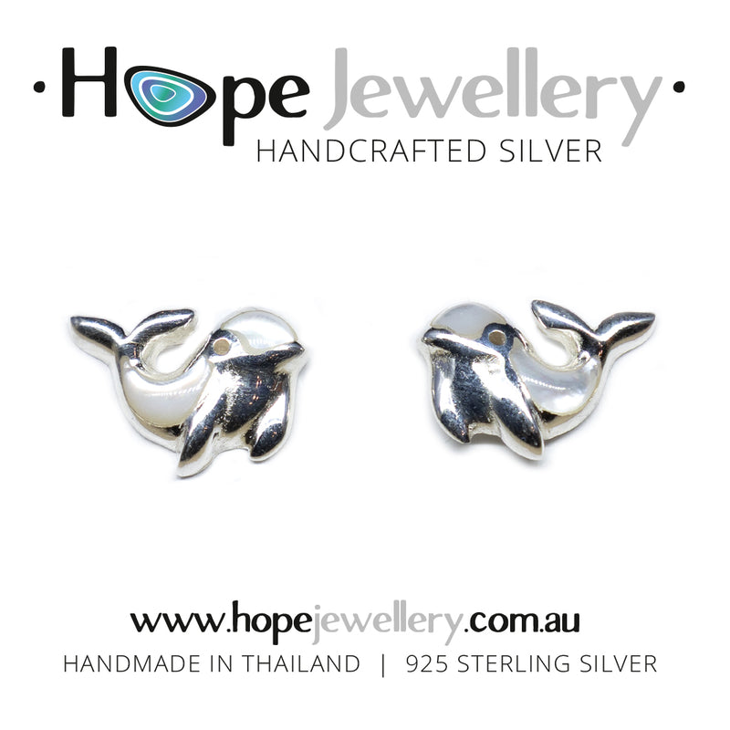 Load image into Gallery viewer, Whale Stud Earrings