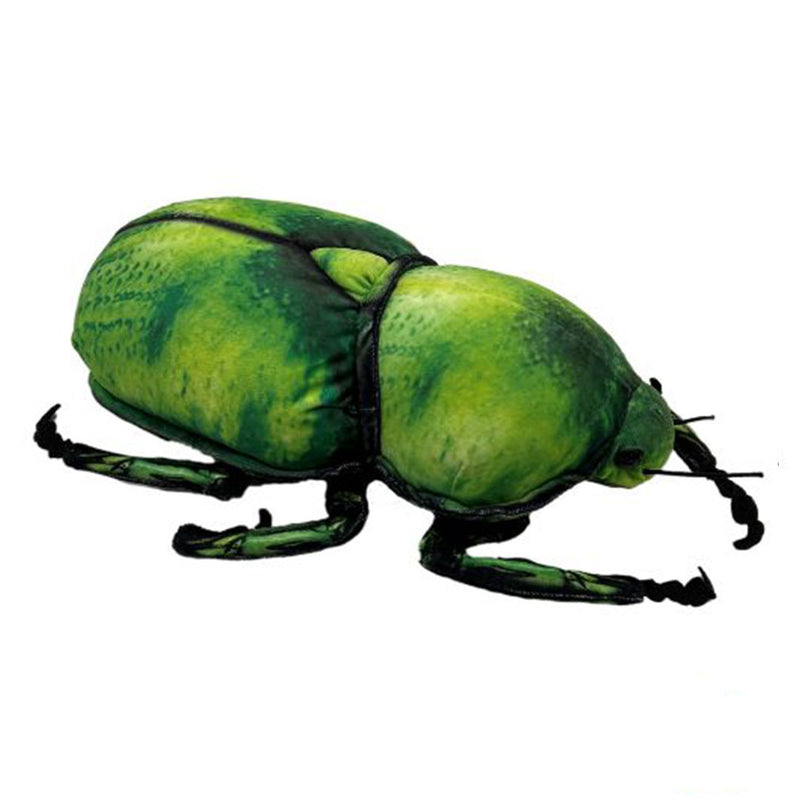 Load image into Gallery viewer, Scareb Beetle Plushie (Green)