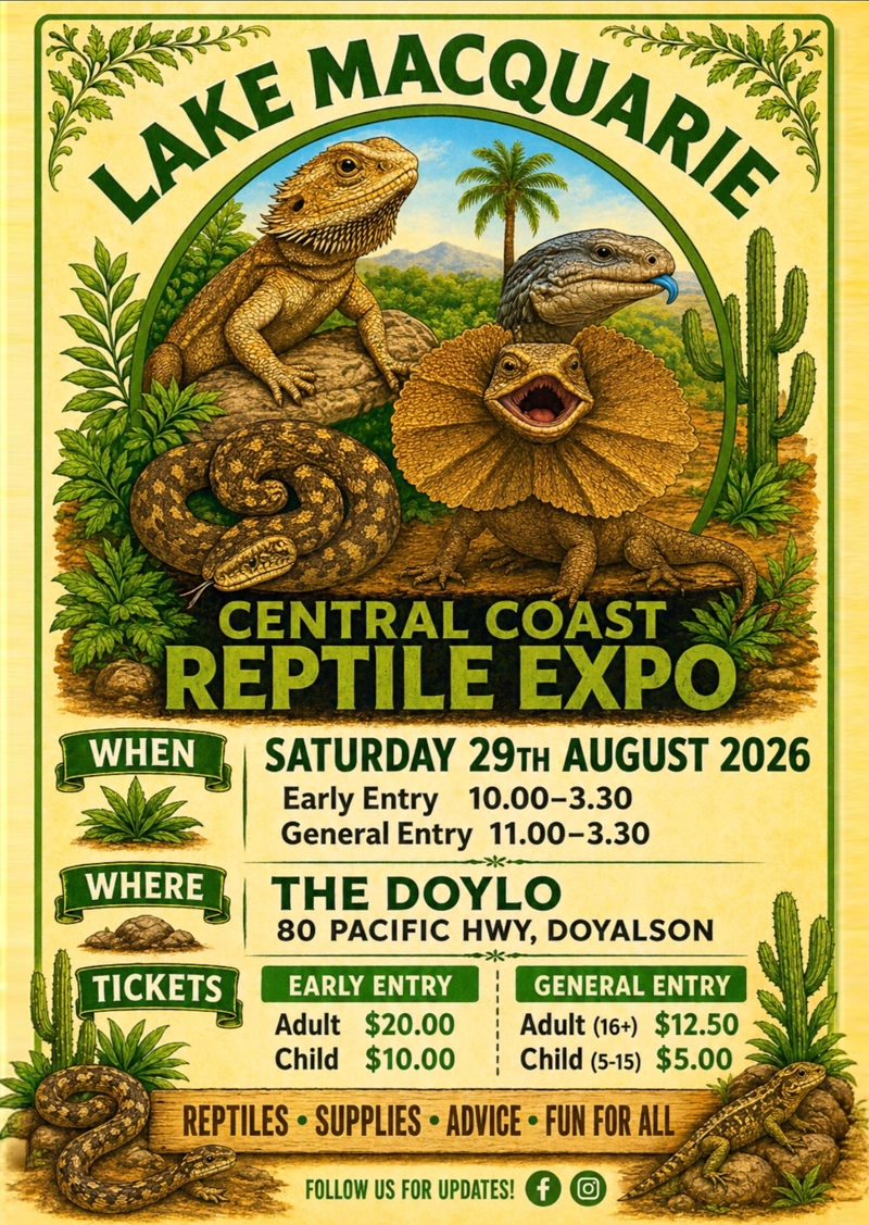 Lake Macquarie Reptile Expo