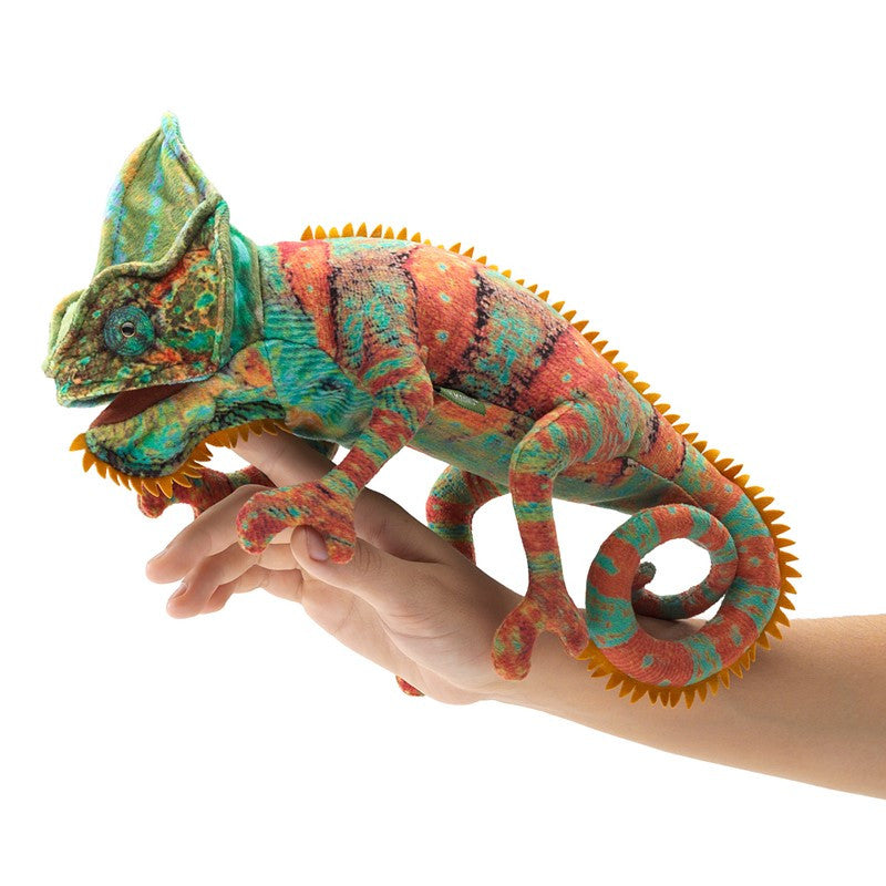 Load image into Gallery viewer, Chameleon Puppet
