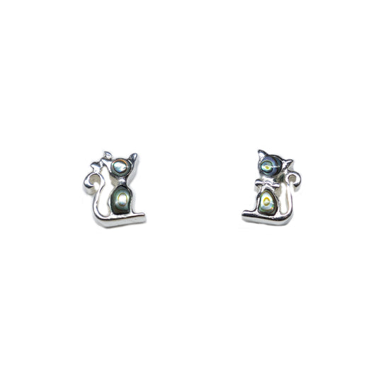 Cat Stud Earrings