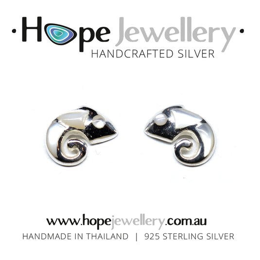 Chameleon Stud Earrings