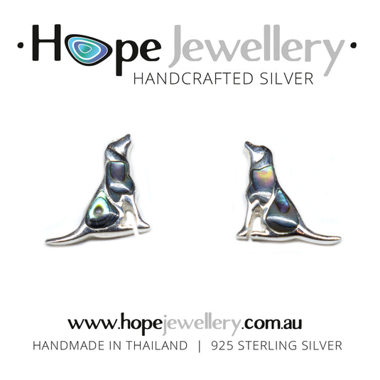 Dog Stud Earrings