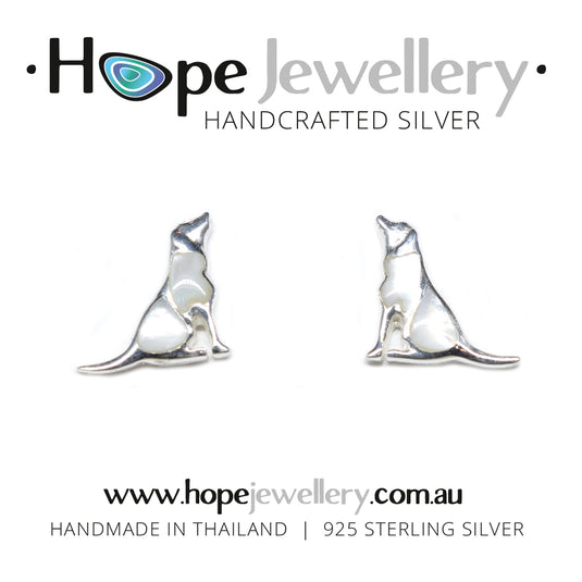 Dog Stud Earrings