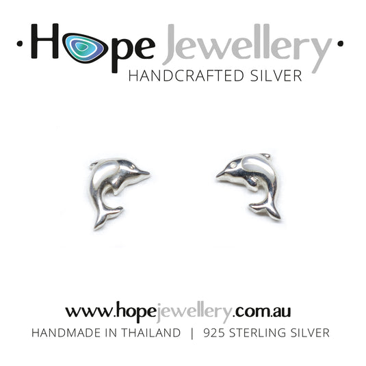Dolphin Stud Earrings