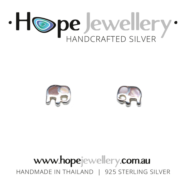 Load image into Gallery viewer, Elephant Stud earrings
