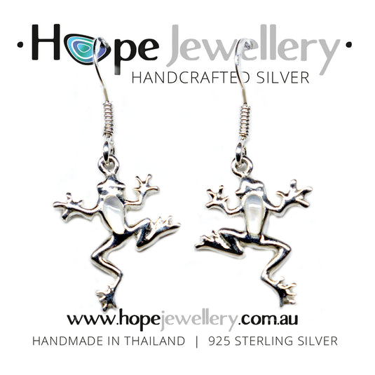 Frog Hanging Earings