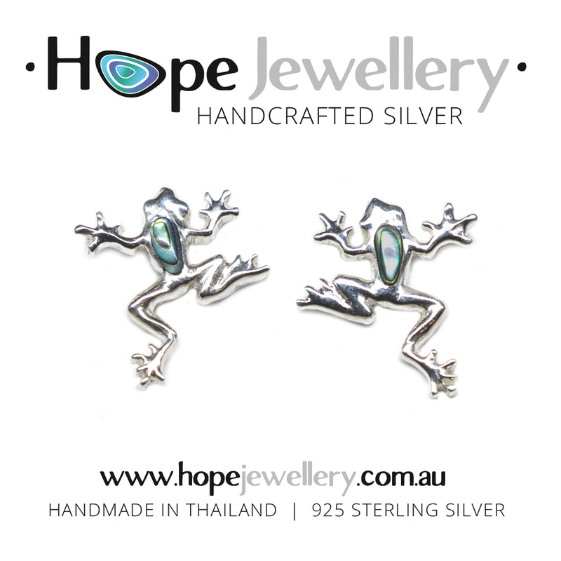 Load image into Gallery viewer, Frog Studs Earings
