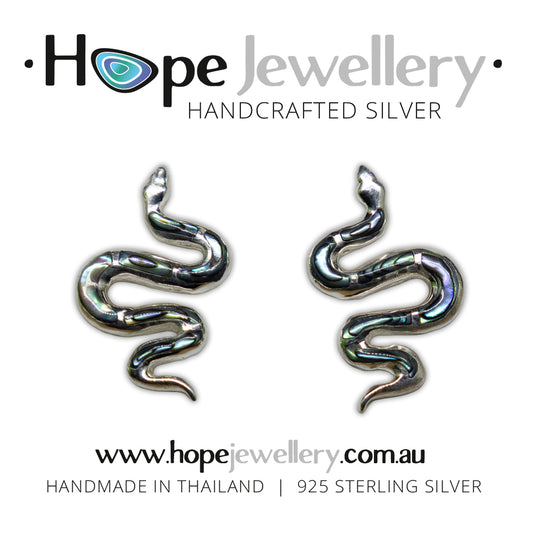 Snake Stud Earings
