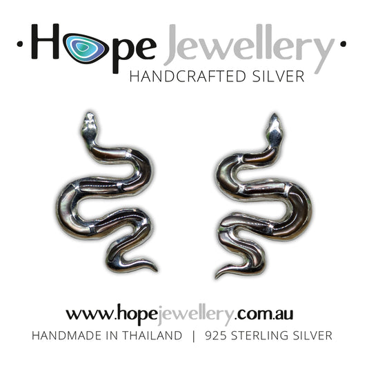 Snake Stud Earings