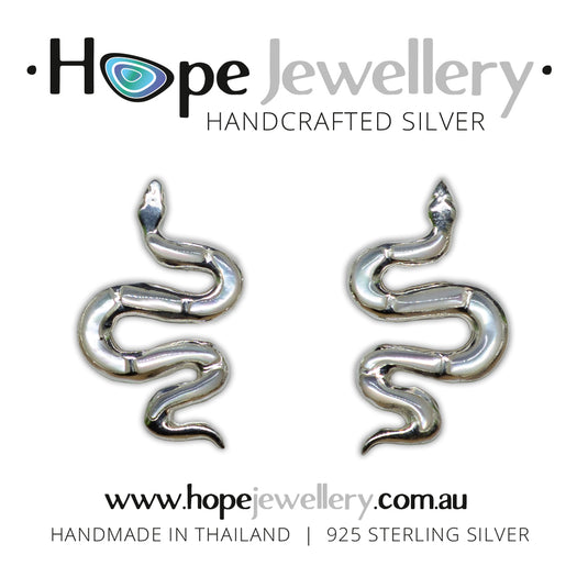 Snake Stud Earings