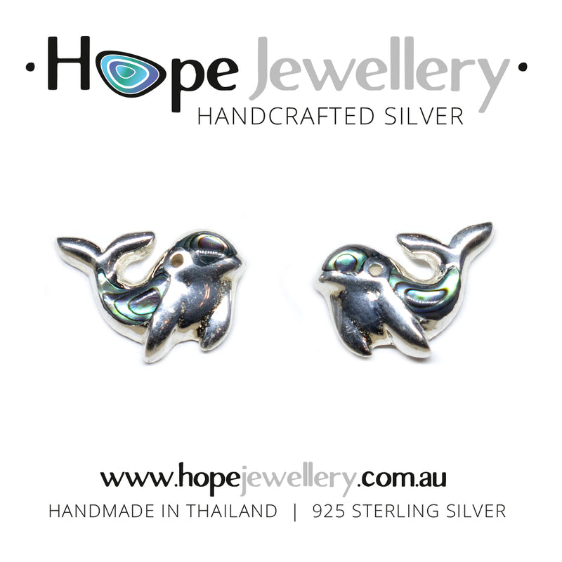 Load image into Gallery viewer, Whale Stud Earrings

