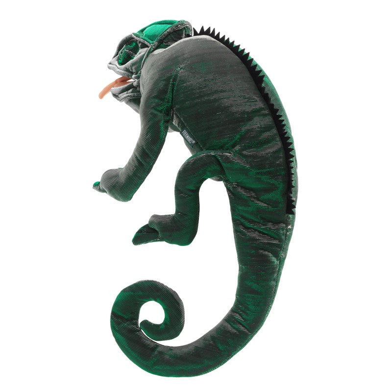 Load image into Gallery viewer, Large Chameleon Puppet
